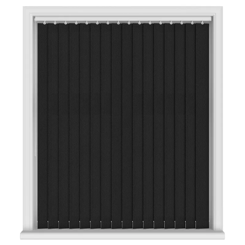 Feather Weave Black Blinds Uk