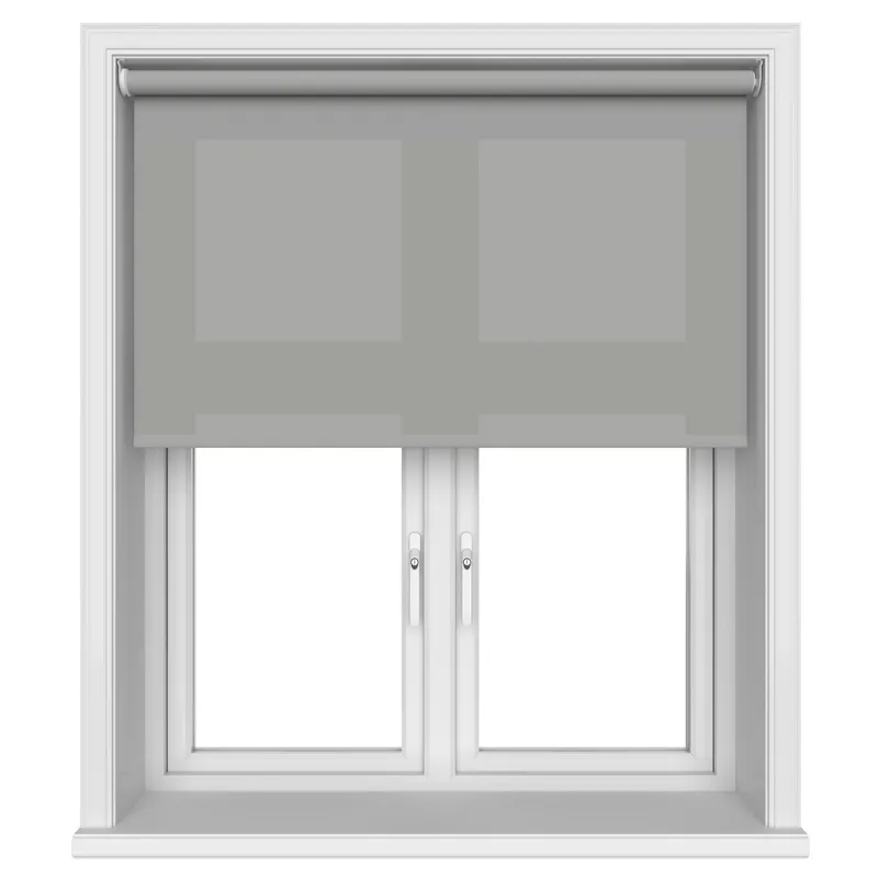 Chester Shadow Grey Motorised Roller Blind