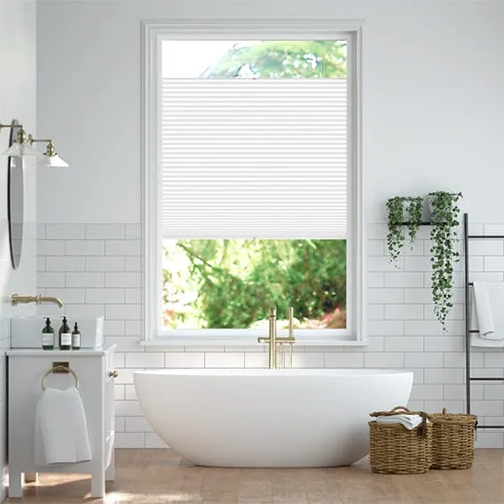 Perfect Fit Duolight Snowdrop Thermal Blind