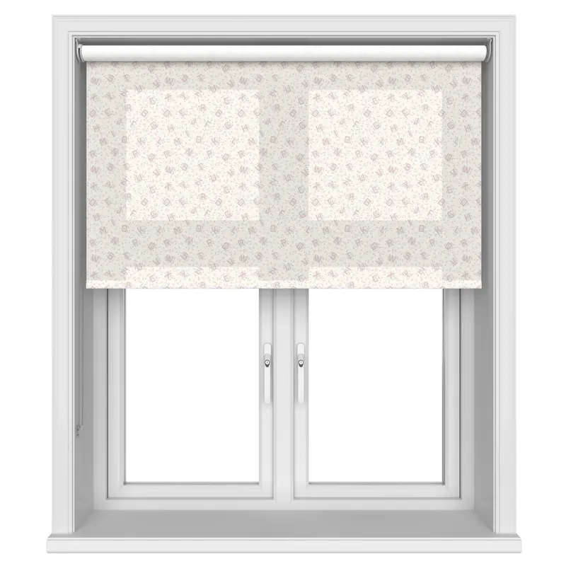 Laura Ashley A'hoy Alphabet Blush Blinds Uk