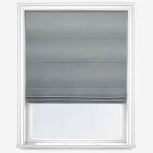 Venus Blackout Slate Roman Blind