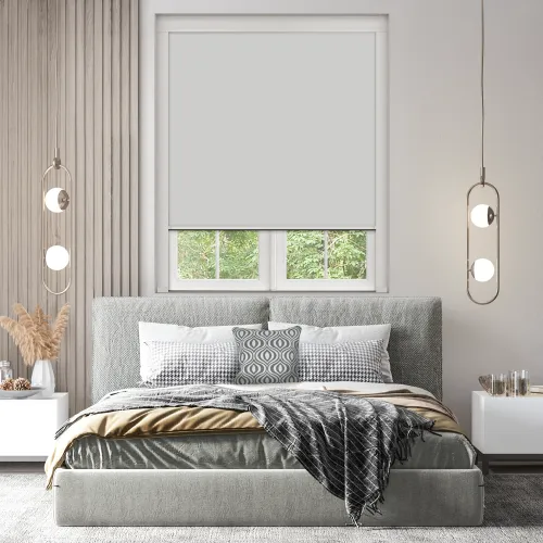 Light Grey Blocout Blind