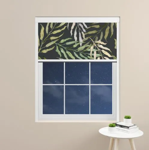 Majestic Palms Dark Xl Blocout Blind