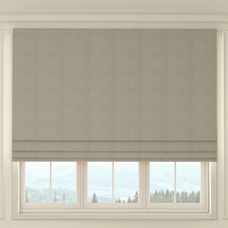 House Llewelyn-bowen Oak Leaf Made To Measure Roman Blind Dove