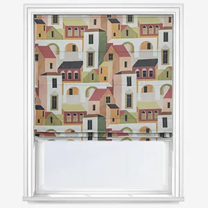 Santiago Cactus Roman Blind
