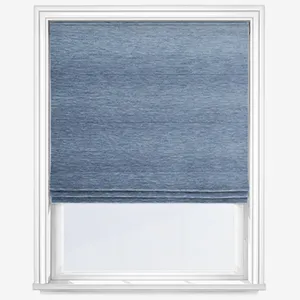 Toronto Ashley Blue Roman Blind