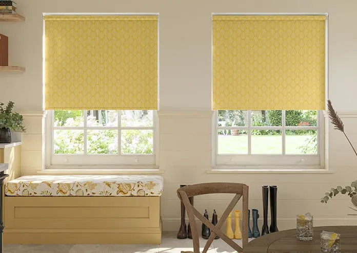 Beech Leaf (Blackout) Sunshine - Roller Blind