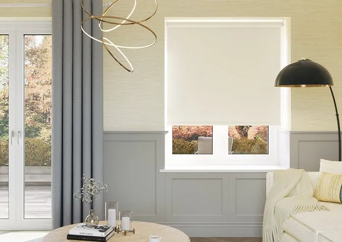 Mikardo (Blackout) Blended Cream - Roller Blind