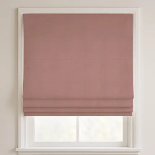 Maynard Coral Deluxe Roman Blinds