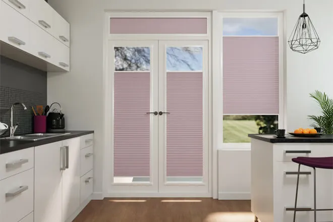 Classic Dusky Pink - Perfect Fit Cellular Blackout Blind