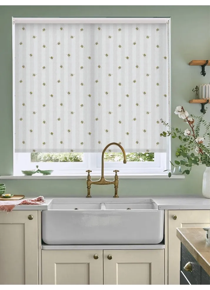 Beekeeper Stripe Roller Blind