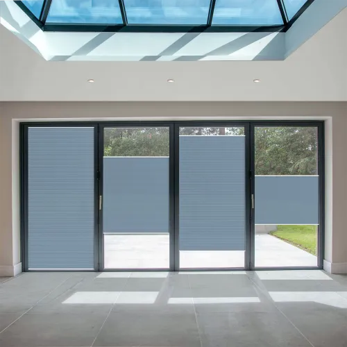 Fittoframe Dovestone Blackout Sky Honeycomb Pleated Blind