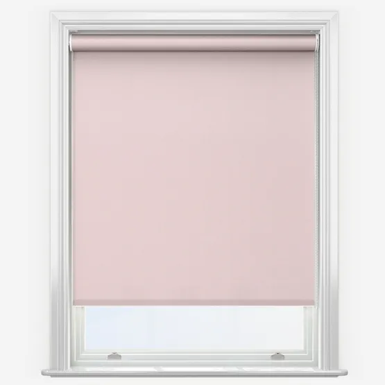 Supreme Blackout Peony Pink Roller Blind