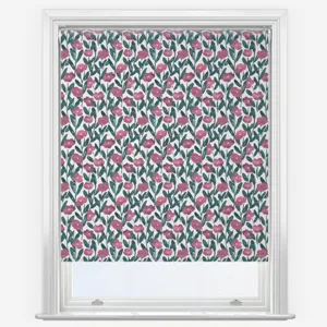 Sonova Studio Poppy Pasture Raspberry Roller Blind
