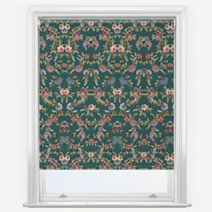 Sonova Studio Bloom Nouveau Emerald Roller Blind