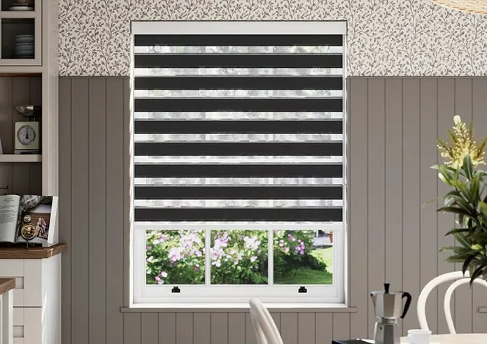 Shine Charcoal - Day Night Blind