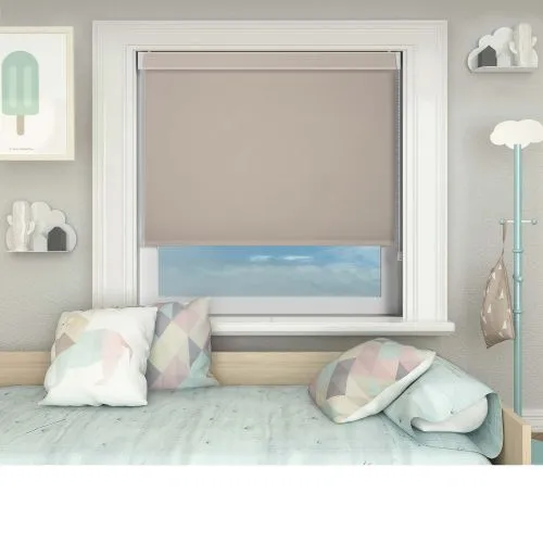 Bedtime Plum Pelmet Roller Blind