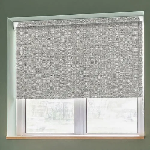 Mariella Charcoal (Sheer) Grip Fit Roller Blinds
