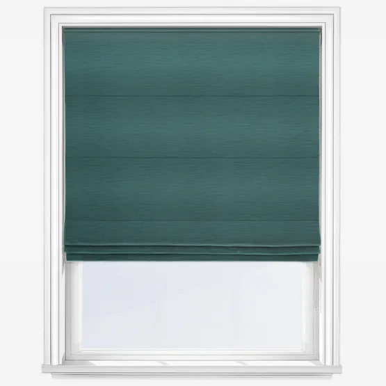 Aria Teal Roman Blind