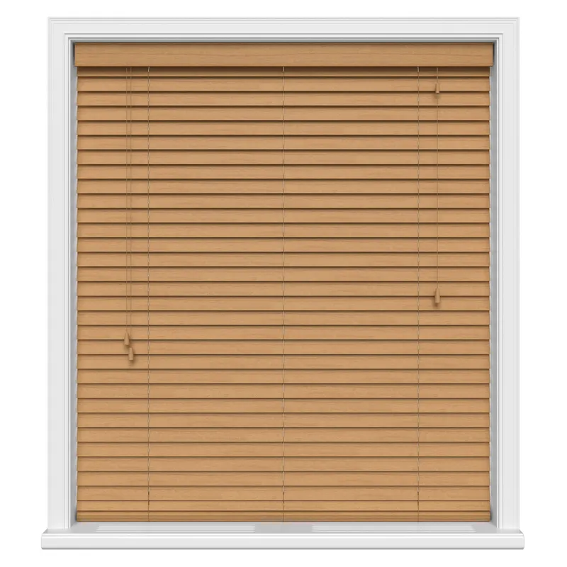 Irish Oak Natural Grain Real Wood Uk - Wooden Blinds