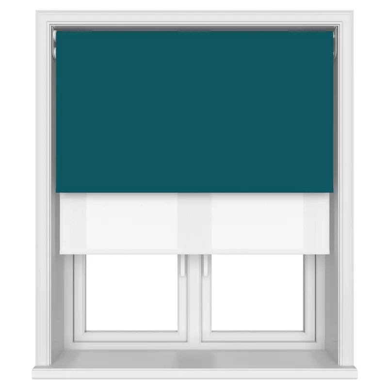 Bella Mambo Motorised Double Roller Blind Blinds Uk
