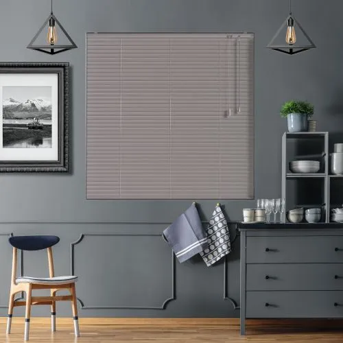 Coffee Stripe Venetian Blind