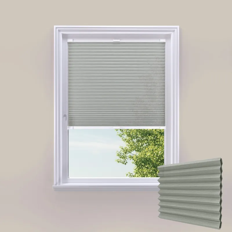 Cosishade Dlx Pewter Premium Stick On Blinds