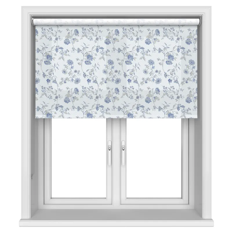 Laura Ashley Rambling Rector Blue Sky Blinds Uk