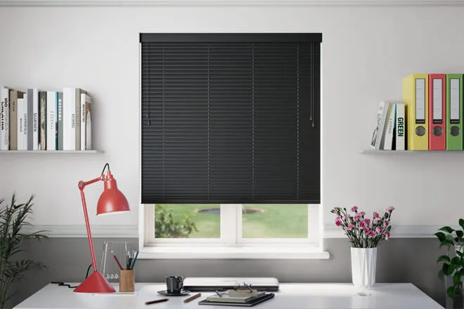 Galaxy Black - Venetian Blinds