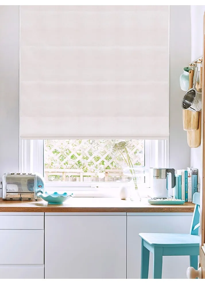 Hampton Sculpture Blackout Roman Blind