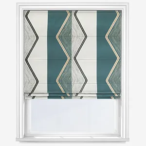 Casamance Mesa Petrole Roman Blind