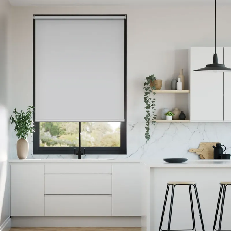 Twist2go Titan Blackout Simply Grey Roller Blind