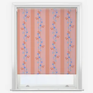 Sonova Studio Floral Cascade Peach Roller Blind