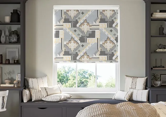 Machu Picchu Cloudy Grey - Roller Blind