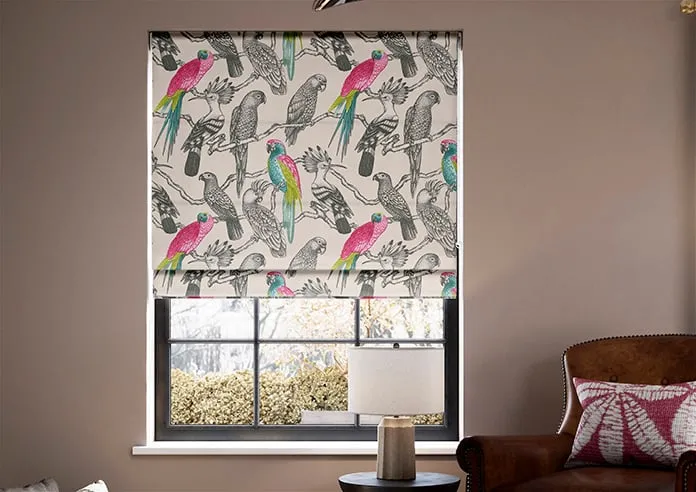 Aviary Begonia - Roman Blind