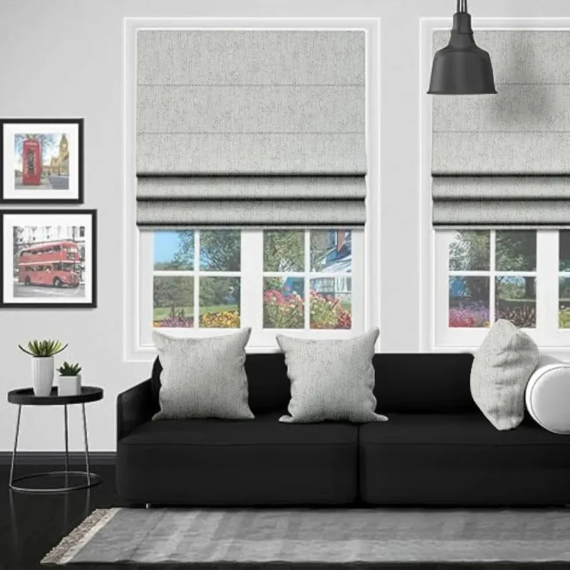 Eb Celina White Roman Blind