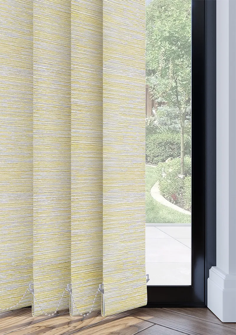 Sunrise Marbled Weave Vertical Blind