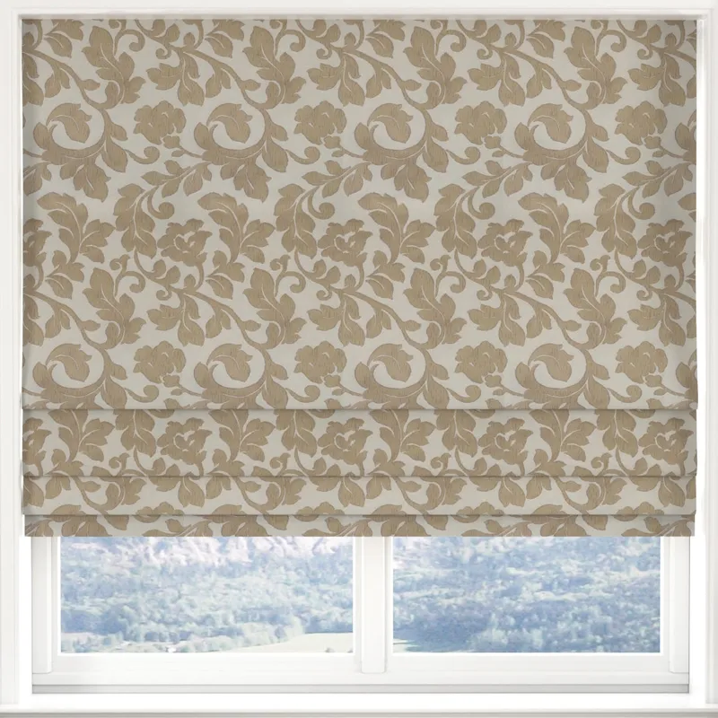Cascina Made To Measure Roman Blind Natural