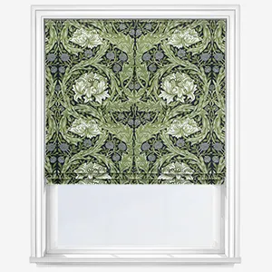 William Morris At Home African Marigold Cornflower Roman Blind