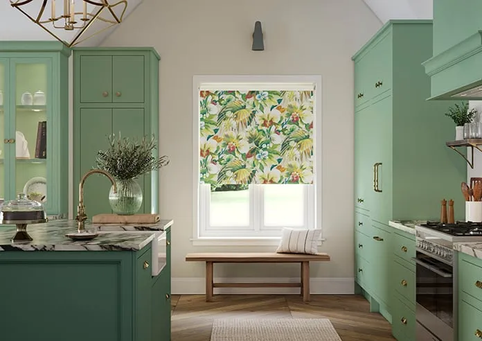 Moorea Greenhouse - Roller Blind