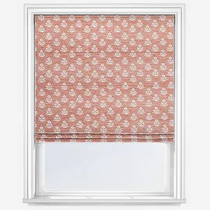 Zari Tangerine Roman Blind