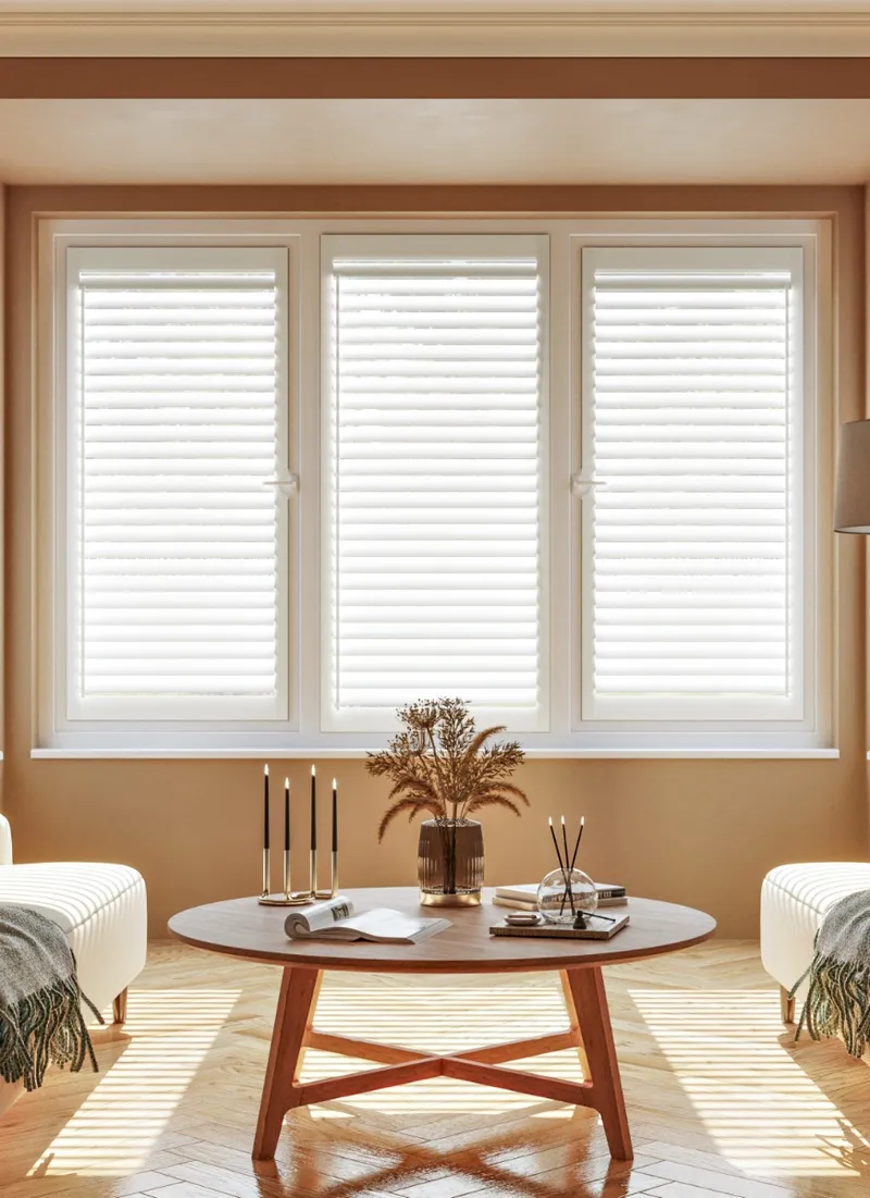 Cotton White Perfect Fit Shutter