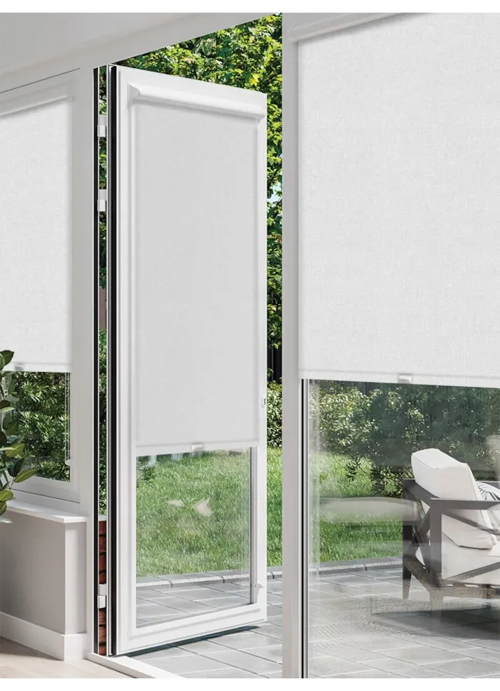 Melbourne Pale Grey Perfect Fit® Roller Blind