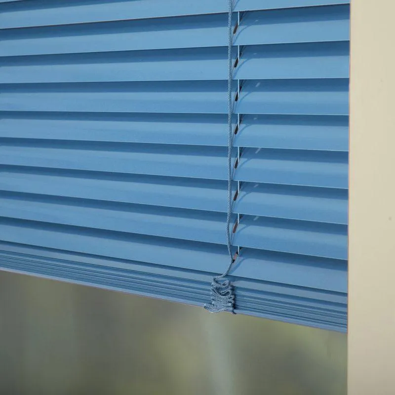 25mm Premier Aluminium Made To Measure Venetian Blind Electra Blue