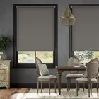 Sorrento Blackout Flint Grey Roller Blind