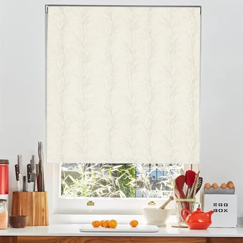Treviso Ecru Light Filtering Roller Blinds