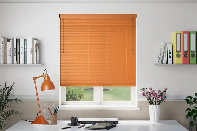 Galaxy Orange - Venetian Blinds