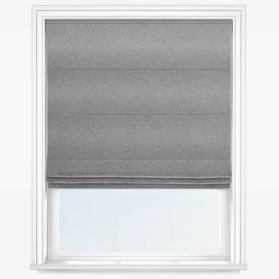 Soft Recycled Midnight Roman Blind
