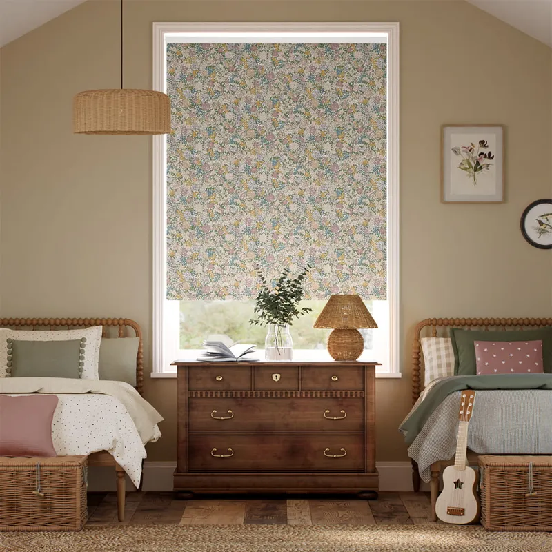 Clint Field Blush Roller Blind