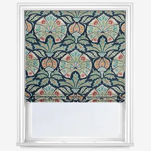 Murano Dark Navy Roman Blind